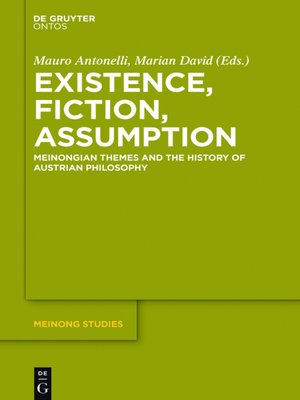 cover image of Existence, Fiction, Assumption